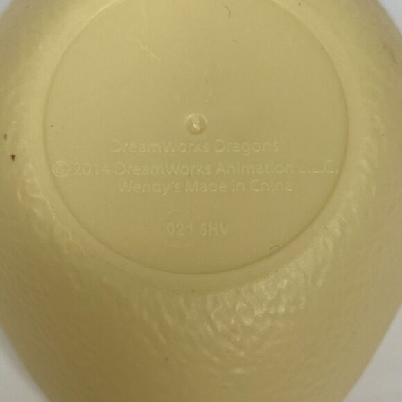 Wendys Stormfly Snack Bowl How to Train Your Dragon Dreamworks 2014 Kid Meal Toy - Picture 6 of 12